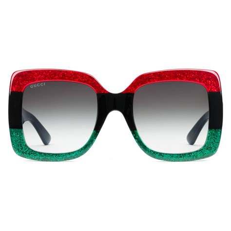 red green black gucci sunglasses|selfridges Gucci sunglasses.